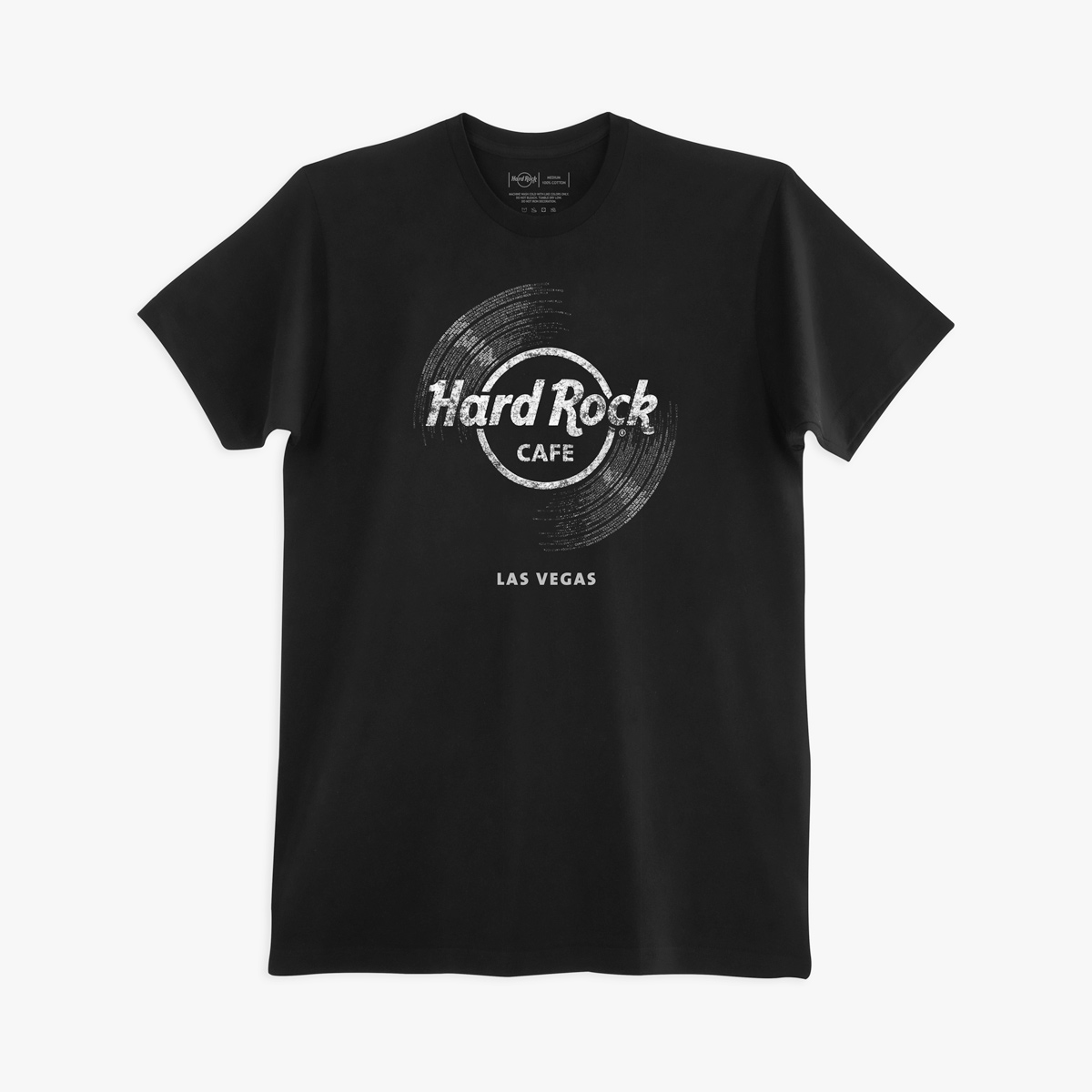 Adult Fit Vinyl Logo Tee in Black image number 1